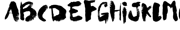 Ghost Crazy font preview